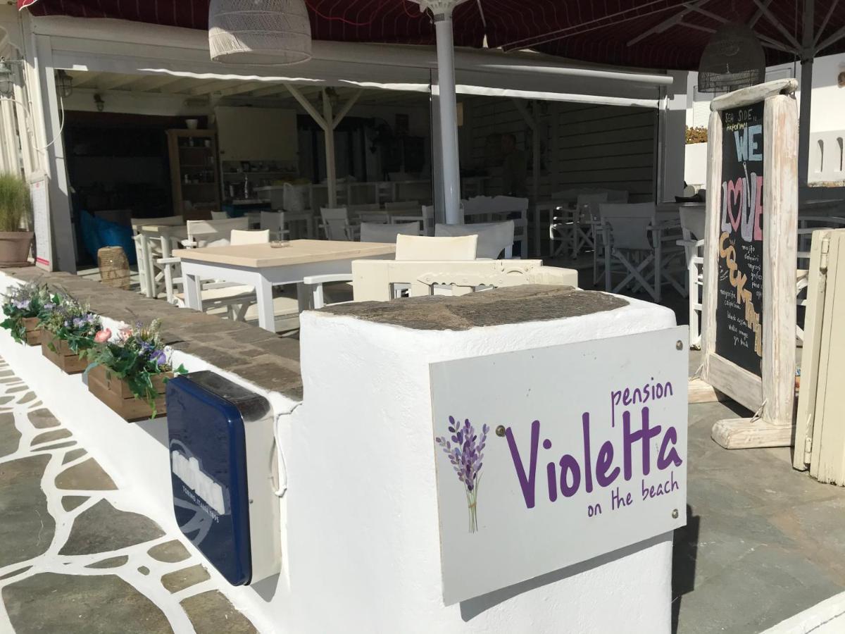Studio Apartment Violetta At Livadia Beach Páros Dış mekan fotoğraf